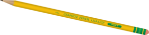 Basic Yellow Pencil Clip Art